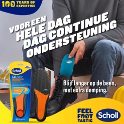 Voetverzorging<Scholl GelActiv Inlegzolen Work & Boot Small Maat 35.5-40.5 1 paar