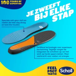 GelActiv Inlegzolen Professioneel Large Maat 41-46.5 1 paar^Scholl Sale