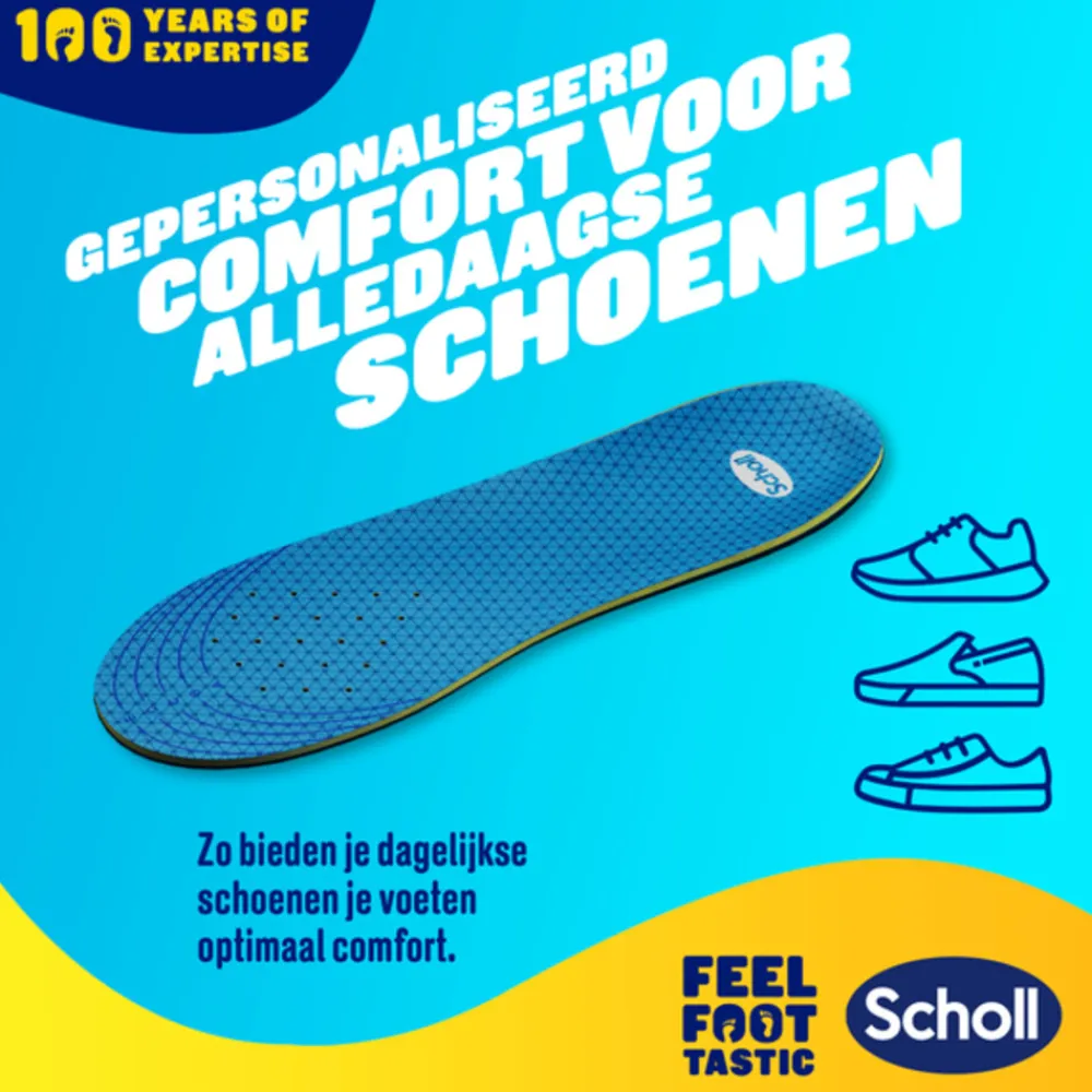 GelActiv Inlegzolen Casual Small Maat 35.5-40.5 1 paar^Scholl New