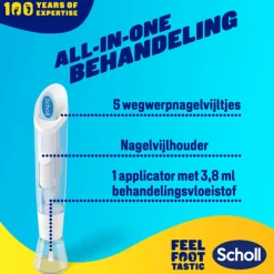 Wratten & Schimmels|Voetverzorging<Scholl Kalknagel Behandelset 3,8 ml