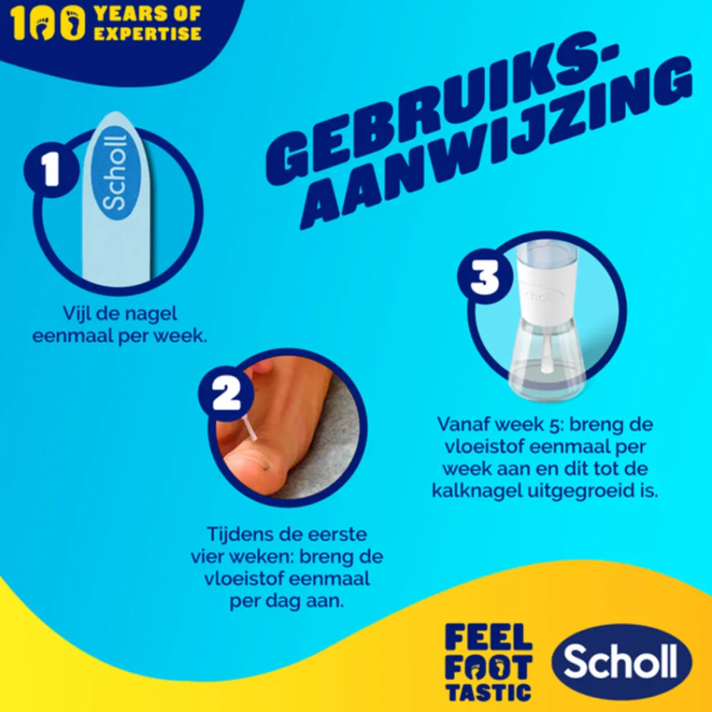Wratten & Schimmels|Voetverzorging<Scholl Kalknagel Behandelset 3,8 ml