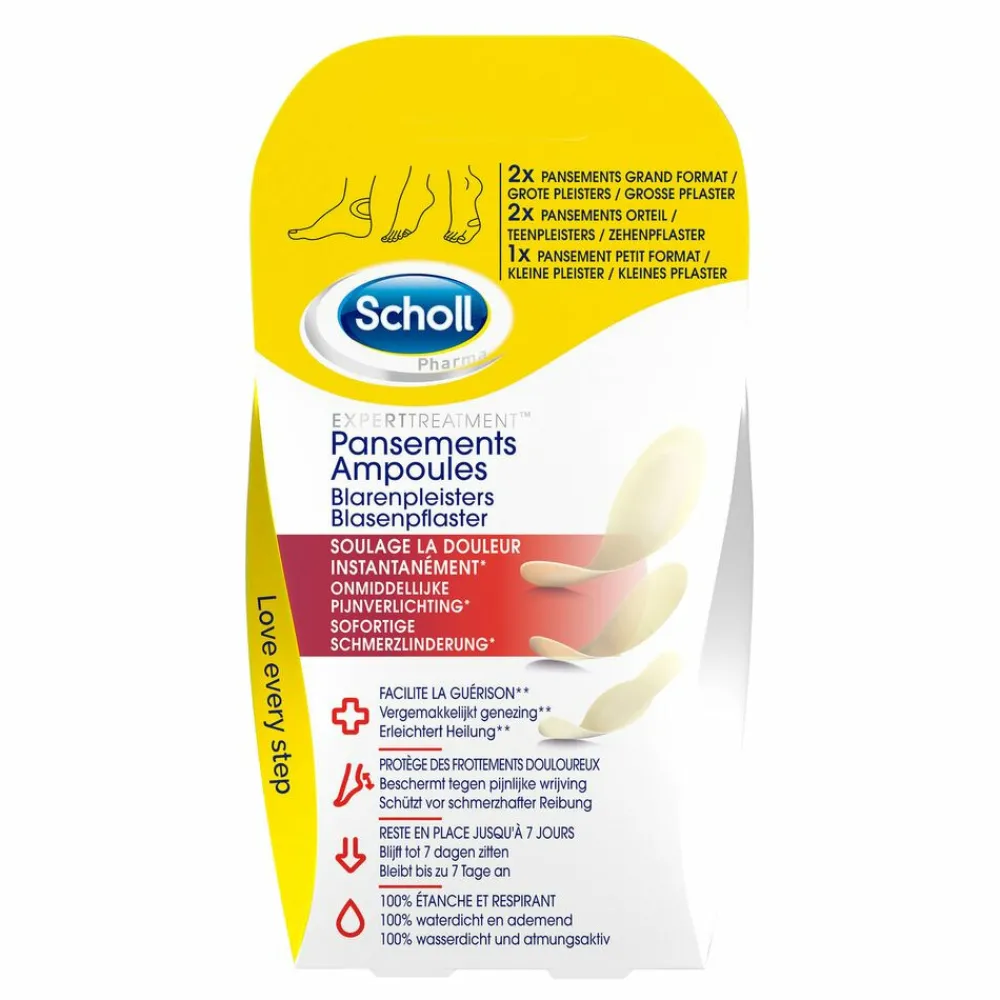 Voetverzorging<Scholl Pharma Blarenpleisters Mixed 5 stuks