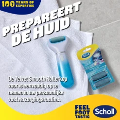 Velvet Smooth Express Pedi Regular Navulling 2 stuks^Scholl Best
