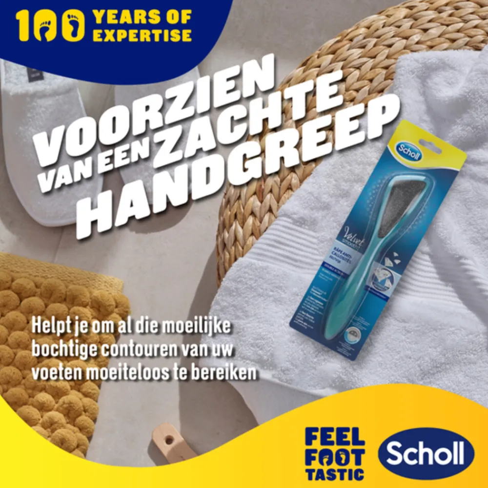 Voetverzorging<Scholl Velvet Smooth Voetvijl Diamantkristallen Anti-Eelt