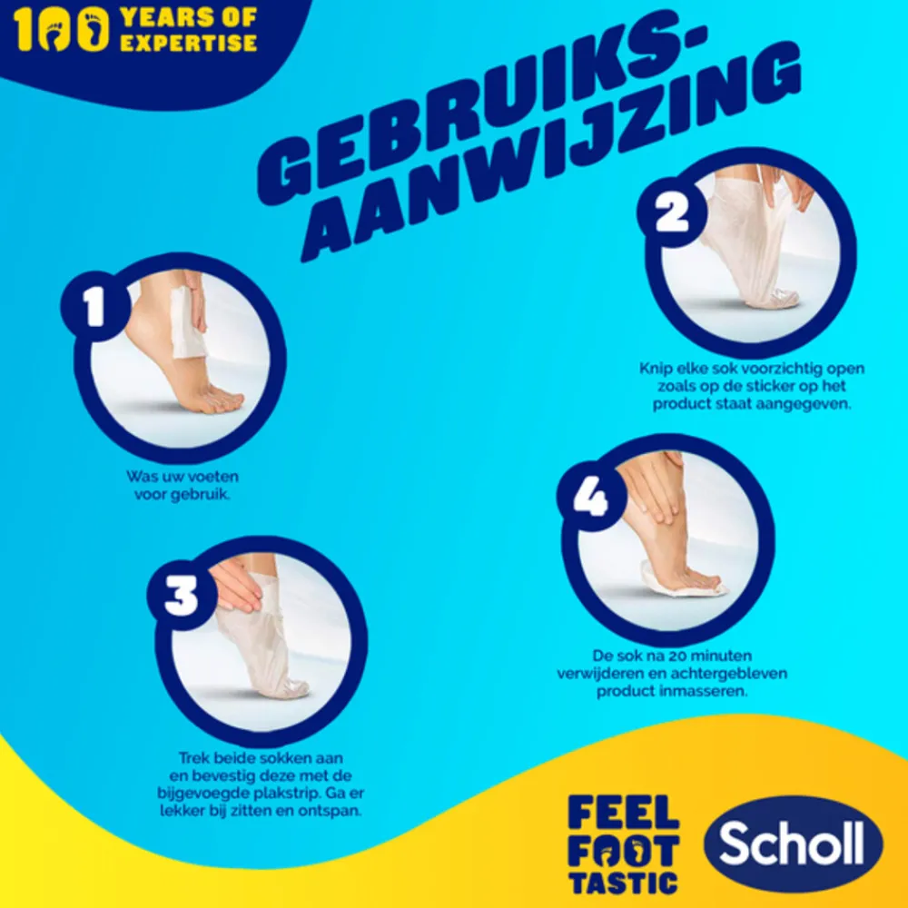 Voetmasker Expert Care Aloe Vera 1 paar^Scholl Online