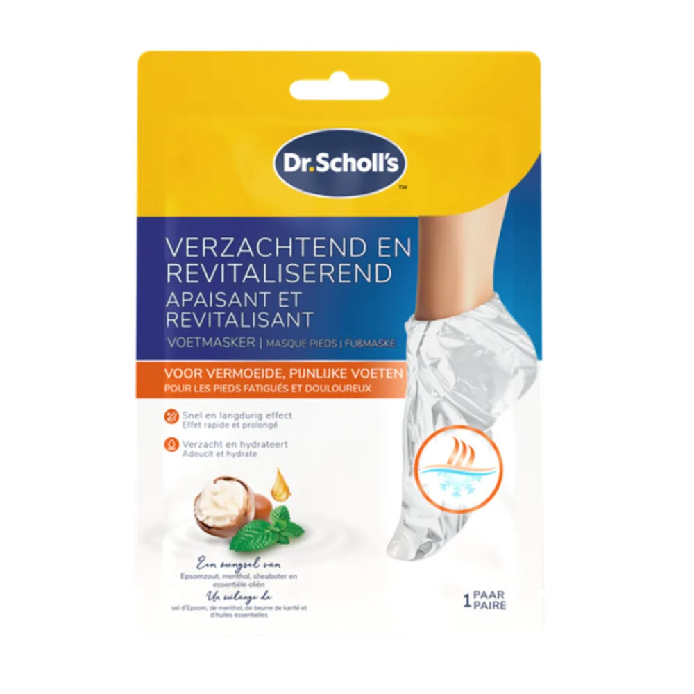 New Voetmasker Verzachtend en Revitaliserend 1 paar Voetverzorging