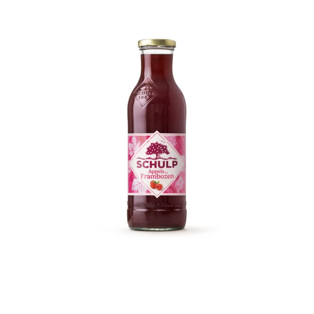 Dranken<Schulp Appel & Frambozensap Ambachtelijk 6 x 0,75 liter