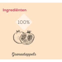 Dranken<Schulp Granaatappelsap Puur Krachtsap Biologisch 6 x 0,75 liter