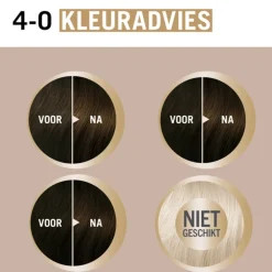 New Creme Supreme Haarkleuring 4-0 1 set Haarkleuring