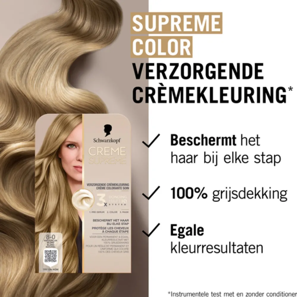 Creme Supreme Haarkleuring 8-16 1 set^Schwarzkopf Outlet
