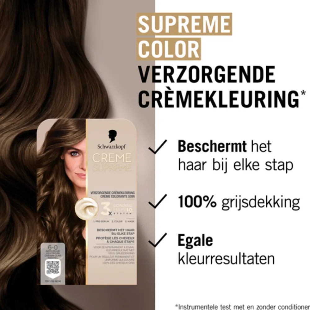 Creme Supreme Haarkleuring 6-0 1 set^Schwarzkopf Online