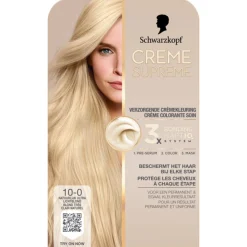 Crème Suprème Haarkleuring 10-0 1 set^Schwarzkopf Best