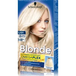Haarkleuring<Schwarzkopf Permanente Blondering Platinum Blond L101