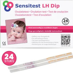 Ovulatietest Dipstick 24 stuks^Sensitest Clearance