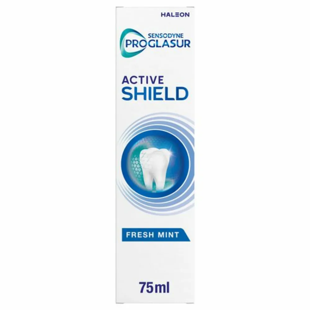 Tandpasta ProGlasur Active Shield Fresh Mint 75 ml^Sensodyne New