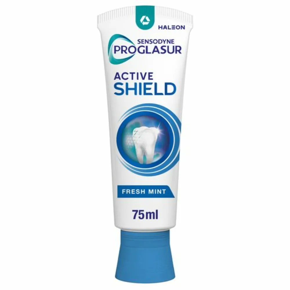 Tandpasta ProGlasur Active Shield Fresh Mint 75 ml^Sensodyne New