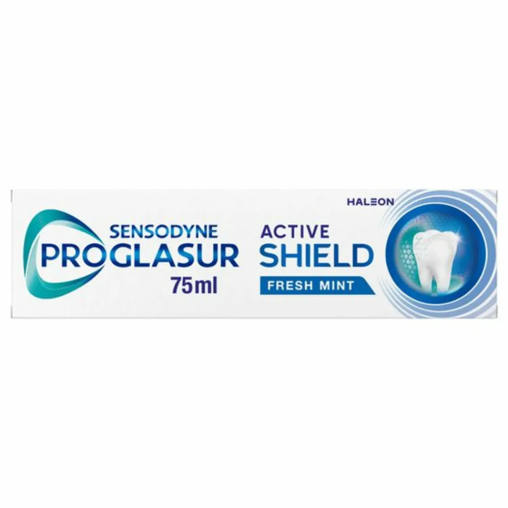 Tandpasta ProGlasur Active Shield Fresh Mint 75 ml^Sensodyne New