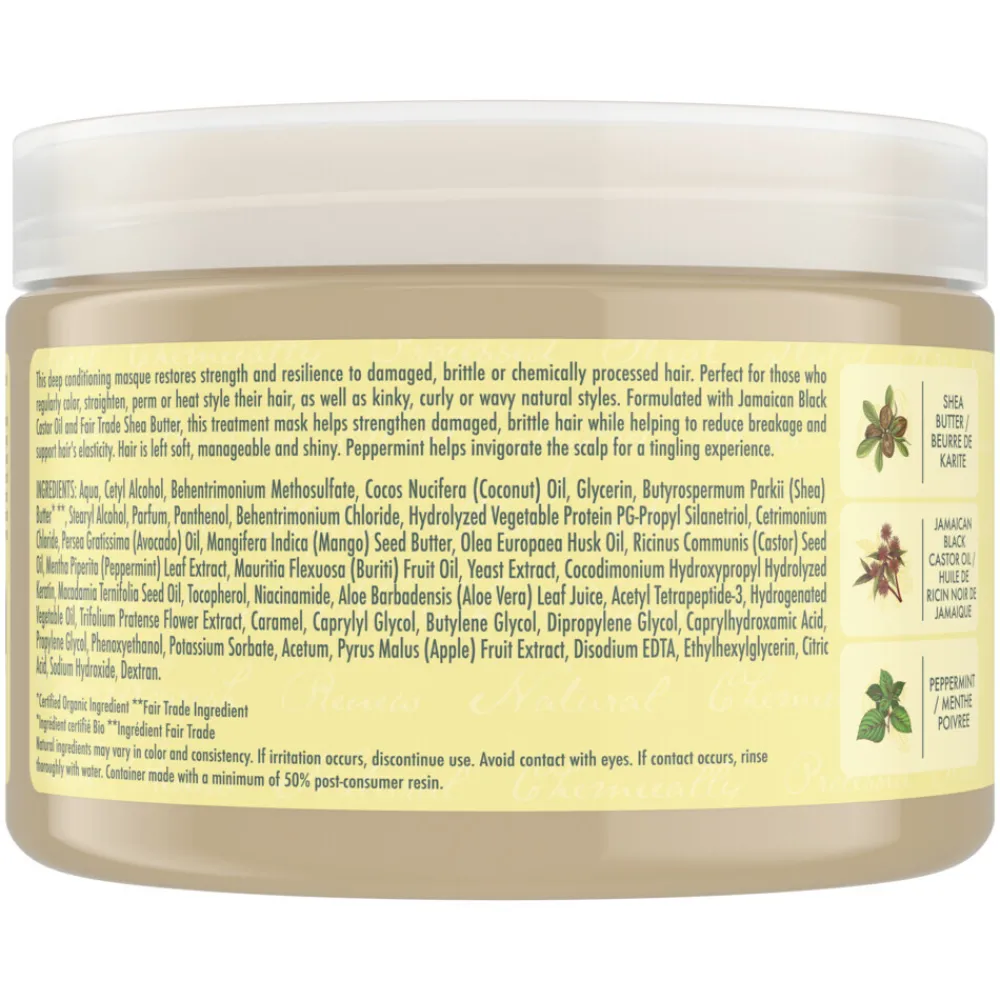 New Jamaican Black Castor Oil Strenghten & Restore Treatement Masker 355 ml Haarmasker