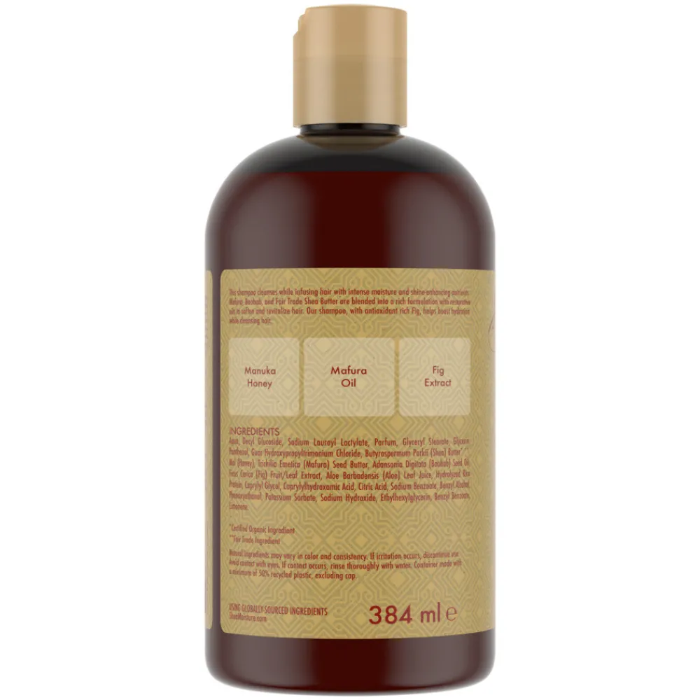 Shampoo<Shea Moisture Manuka Honey & Mafura Oil Intensive Hydration Shampoo 384 ml