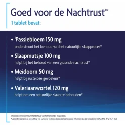 Online Nachtrust 8 uur 30 tabletten Rustgevend & Slapen