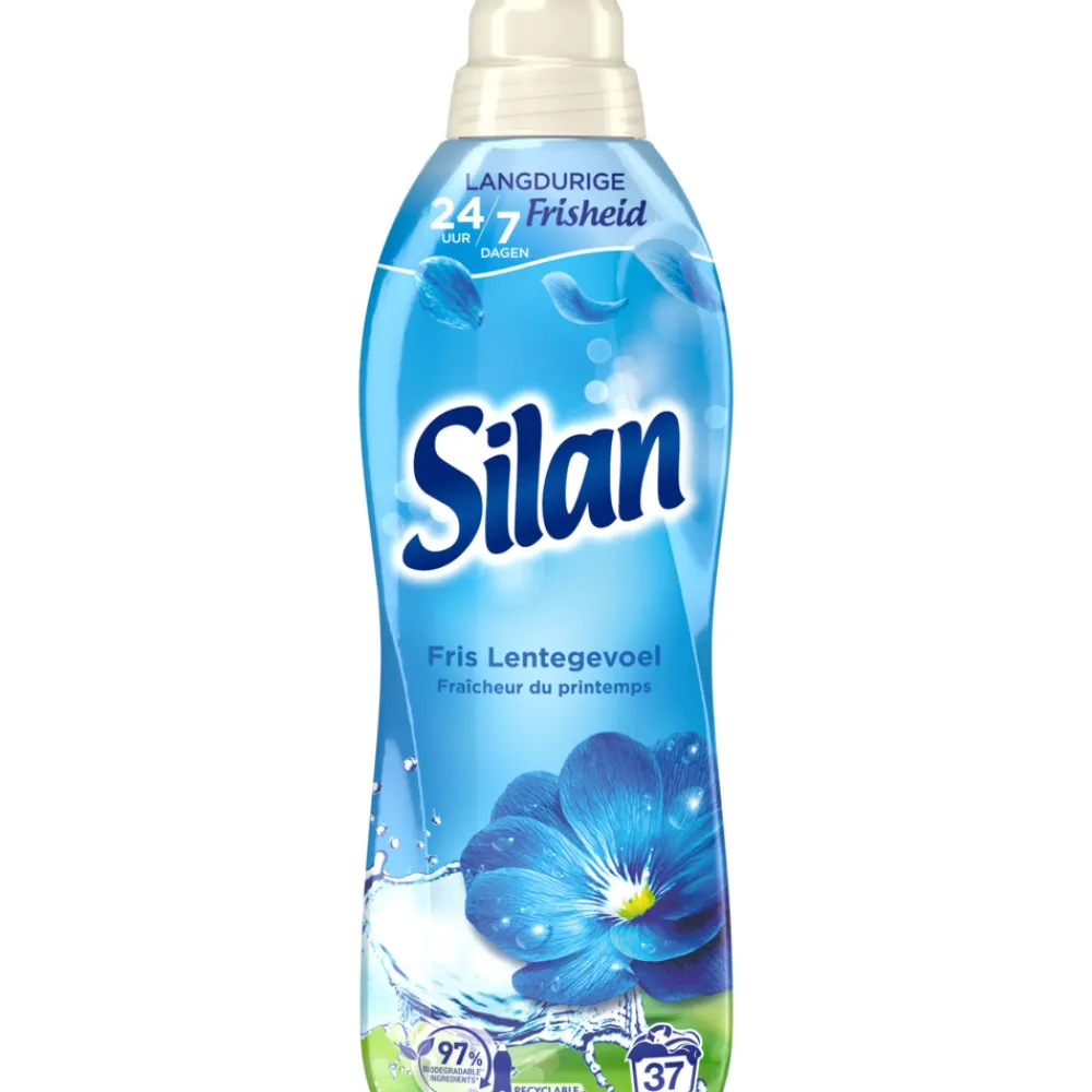 Wasverzachter<Silan Wasverzachter Fris Lentegevoel 37 Wasbeurten 851 ml