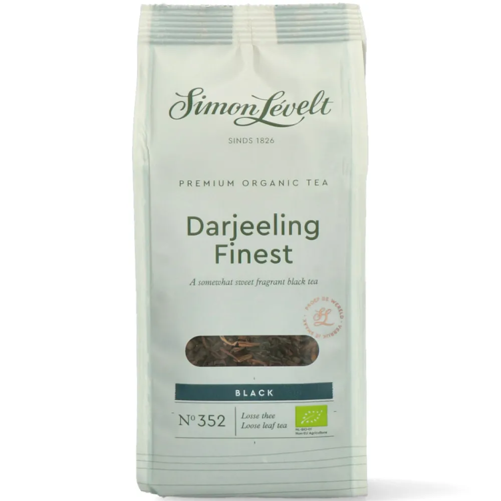 Premium Organic Tea Darjeeling Finest 90 gr^Simon Levelt Best