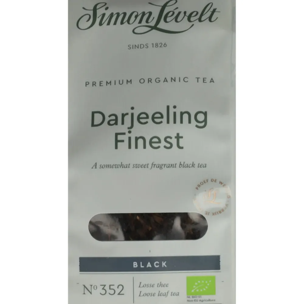 Premium Organic Tea Darjeeling Finest 90 gr^Simon Levelt Best