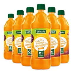 Siropen & Zoetstoffen|Dranken<Slimpie Siroop Mango Passievrucht 6x650 ml 650 ml