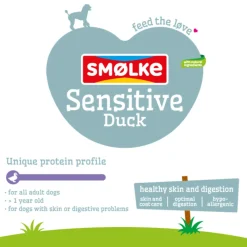 Hondenvoer Sensitive Eend 12 kg^Smolke
