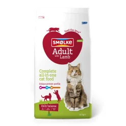 Kattenvoer<Smolke Kattenvoer Adult Lamb 10 kg