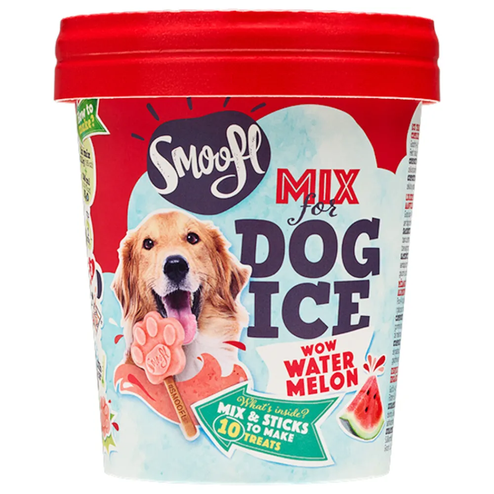 Honden IJsmix Watermeloen 160 gr^Smoofl Outlet