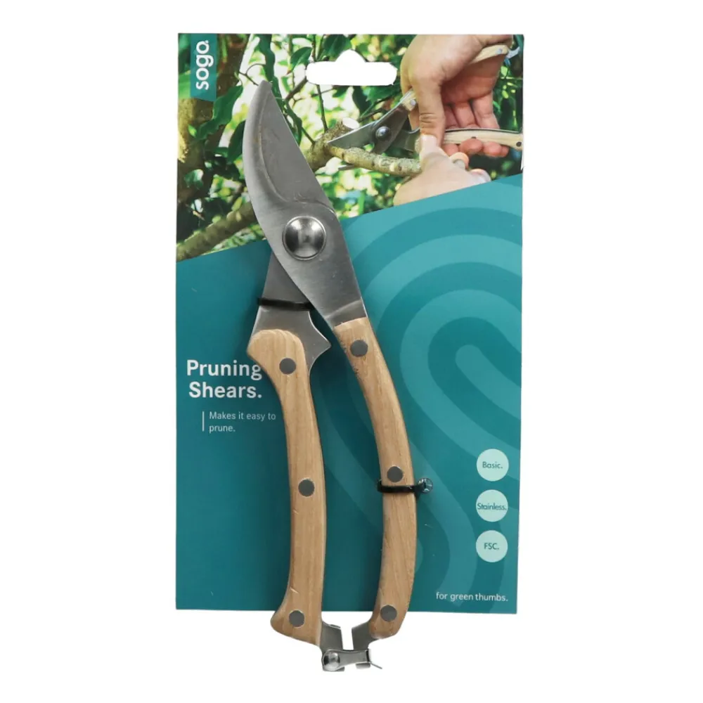 Snoeischaar met Houten Handvat^SOGO New