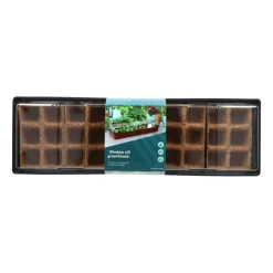 Vensterbank Kweekkas met 30 Turfpotjes^SOGO