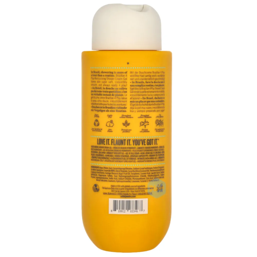 Sale Douchecrème Brazilian 4 Play 385 ml Bad & Douche