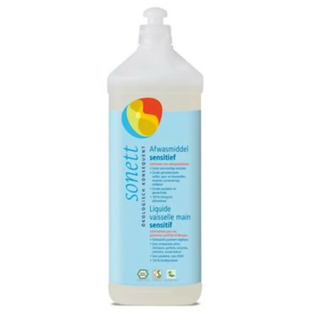 Afwasmiddel Sensitief Bio 1 liter^Sonett Hot