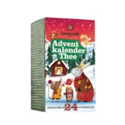 Thee<Sonnentor Advent Kalender Thee Biologisch 24 stuks