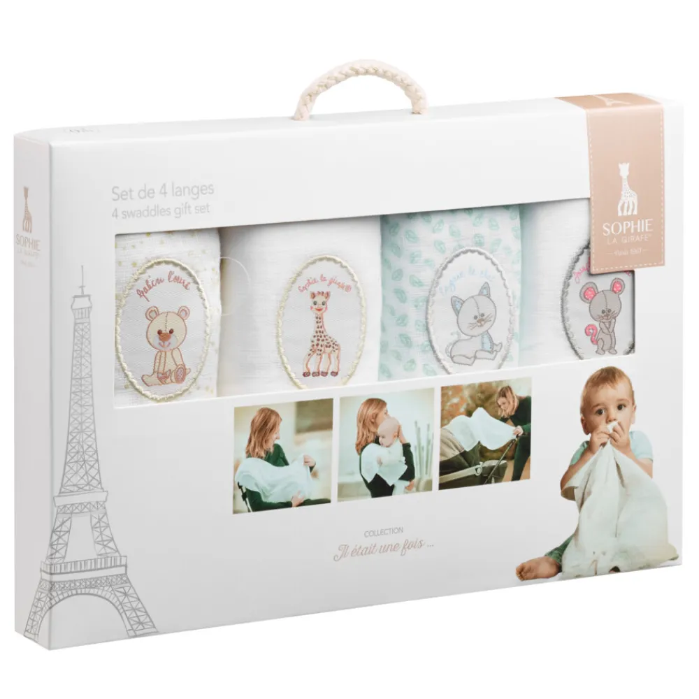 Doeken Hydrofyl 4 stuks Geschenksets|Kraamcadeaus