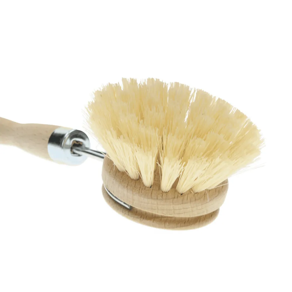 Online Houten Afwasborstel Rond Regular Schoonmaakborstel|Handafwas