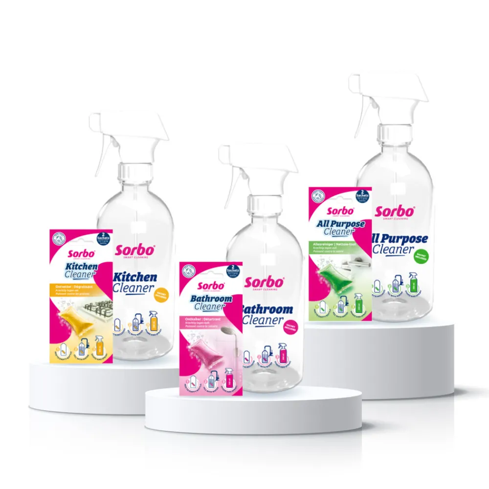 Keukenartikelen<Sorbo Keukenreiniger Navulling 2 stuks