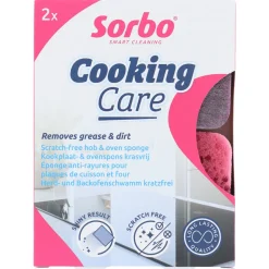 Keukenspons Cooking Care 2 stuks^Sorbo Best