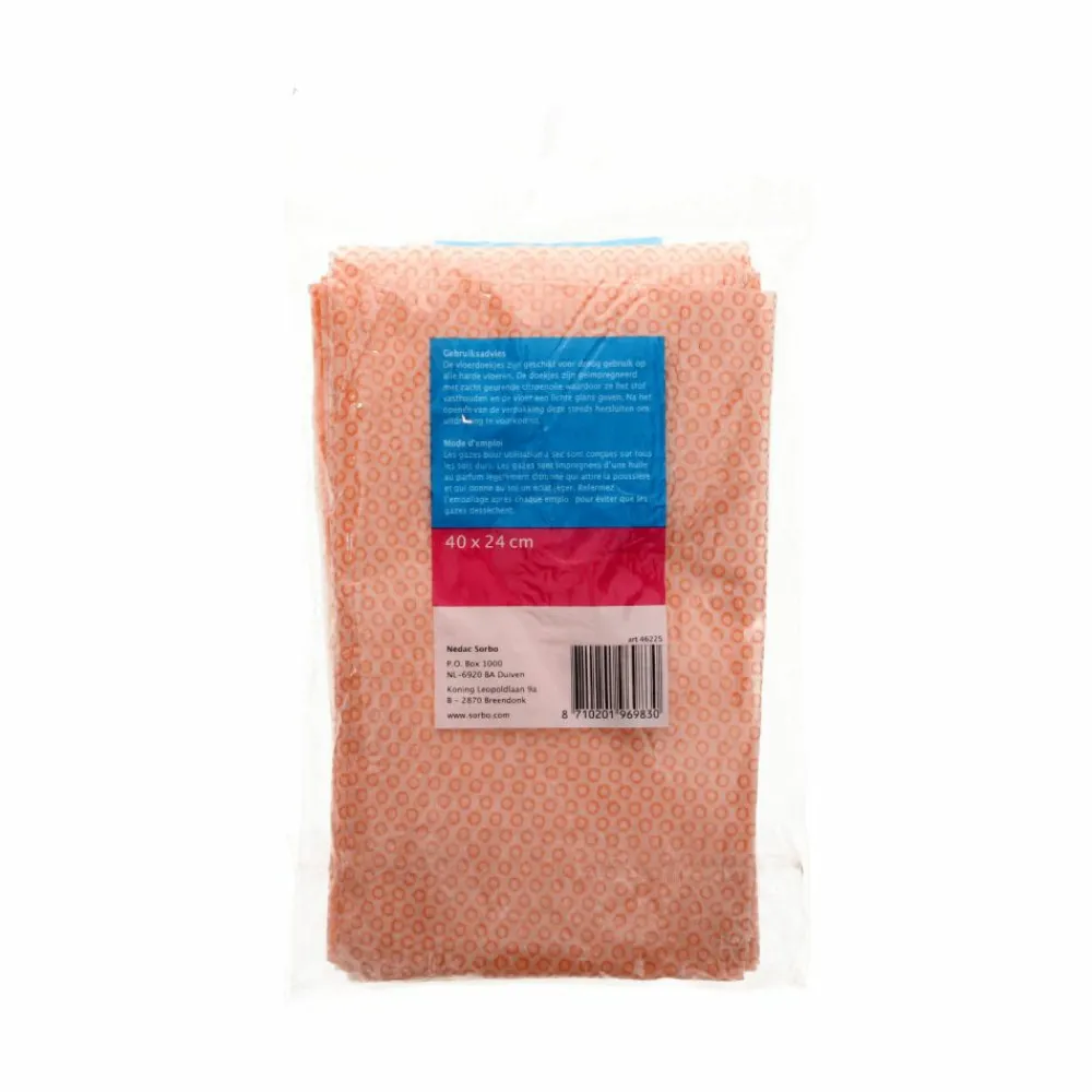 Discount Vervangdoekjes Multivloerreiniger 40 x 24 cm 25 stuks Dweilen