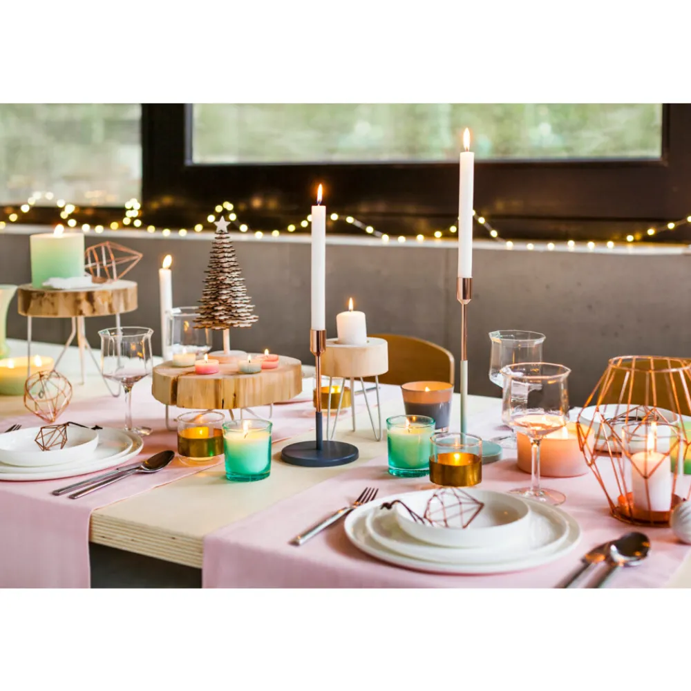 Best Huishoudkaars Wit 21/240 mm ± 8 branduren 10 stuks Kaarsen