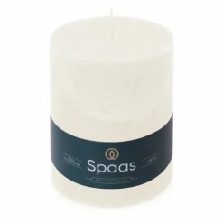 Hot Rustieke Pillarkaars ± 95 branduren Wit Kaarsen