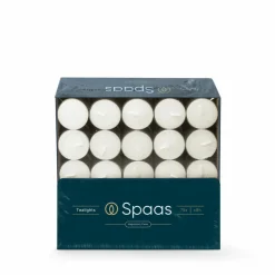 Theelichten doos ± 8 branduren 75 stuks Kaarsen