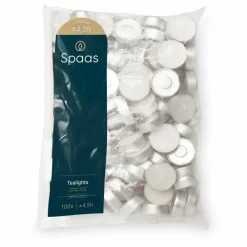 Hot Theelichten zak ± 4,5 branduren 100 stuks Kaarsen