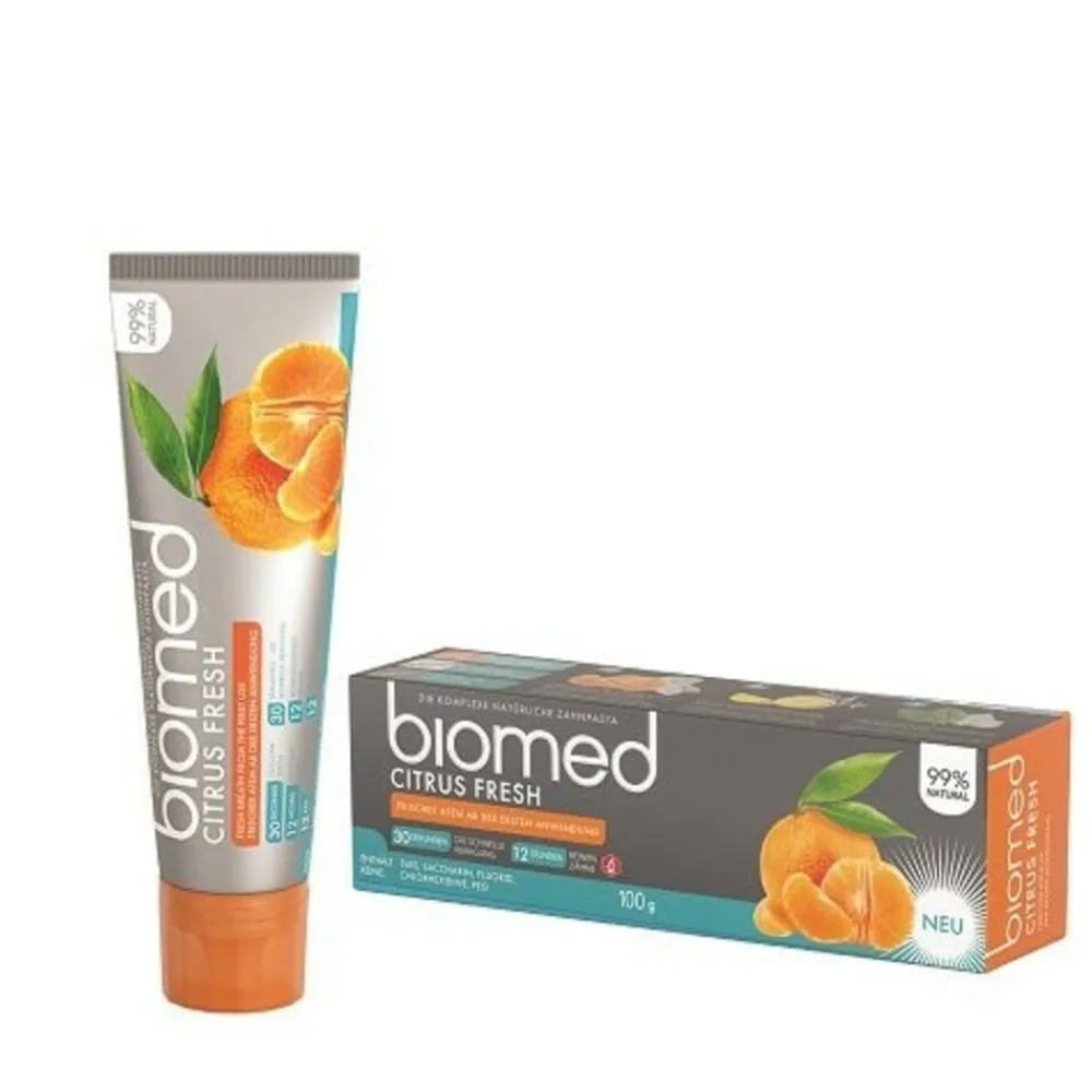 Biomed Tandpasta Citrusfresh 100 ml^Splat Sale