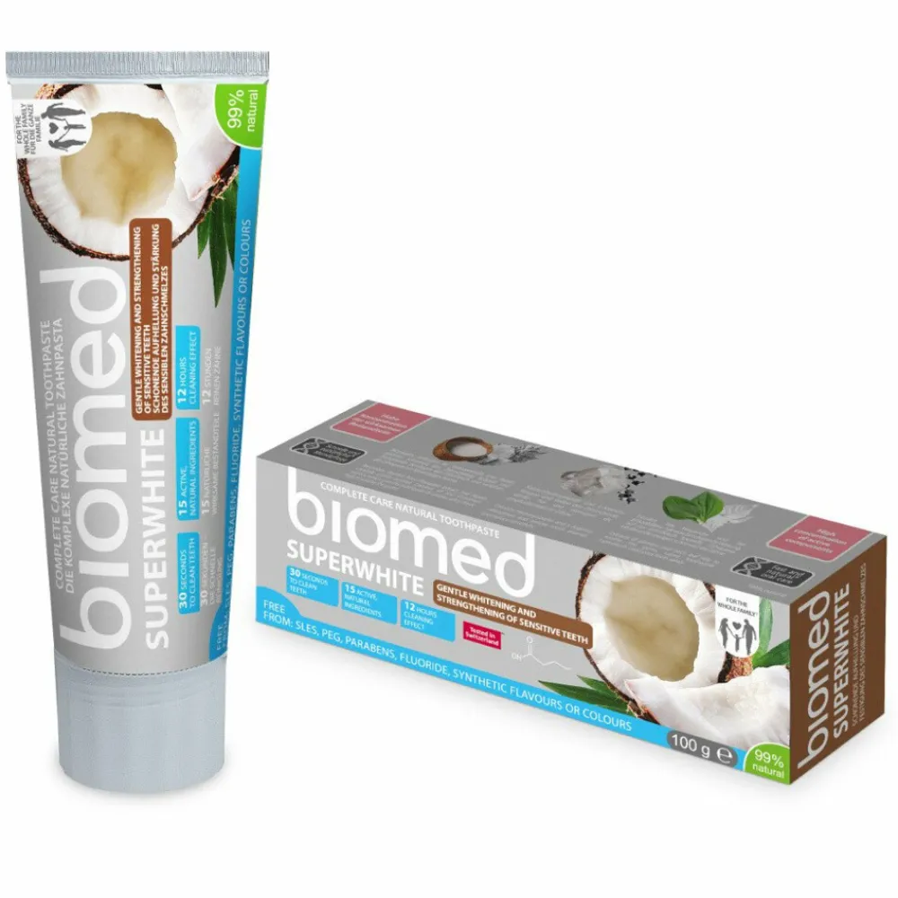 Specialistische Mondverzorging|Spoelen & Poetsen<Splat Biomed Tandpasta Superwhite 100 ml