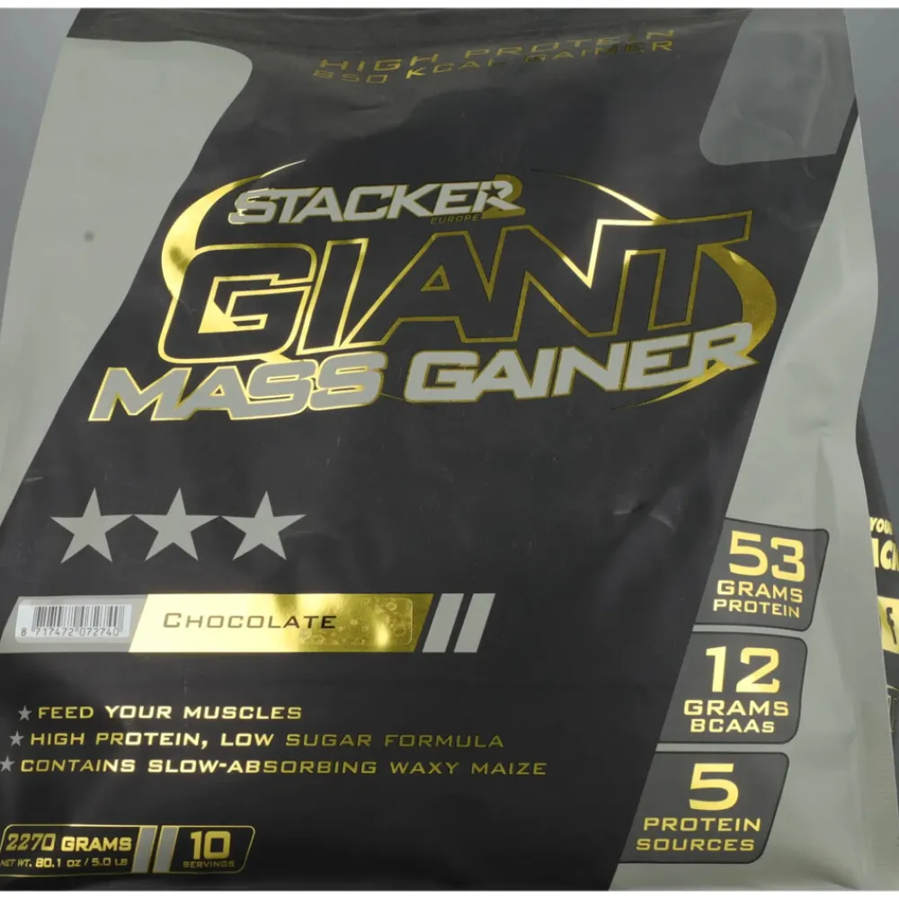 Sportvoeding & Drank<Stacker Giant Mass Gainer Chocolate 2270 gr