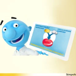 Keel & Luchtwegen<Strepsils Zuigtabletten Aardbei Suikervrij 24 tabletten