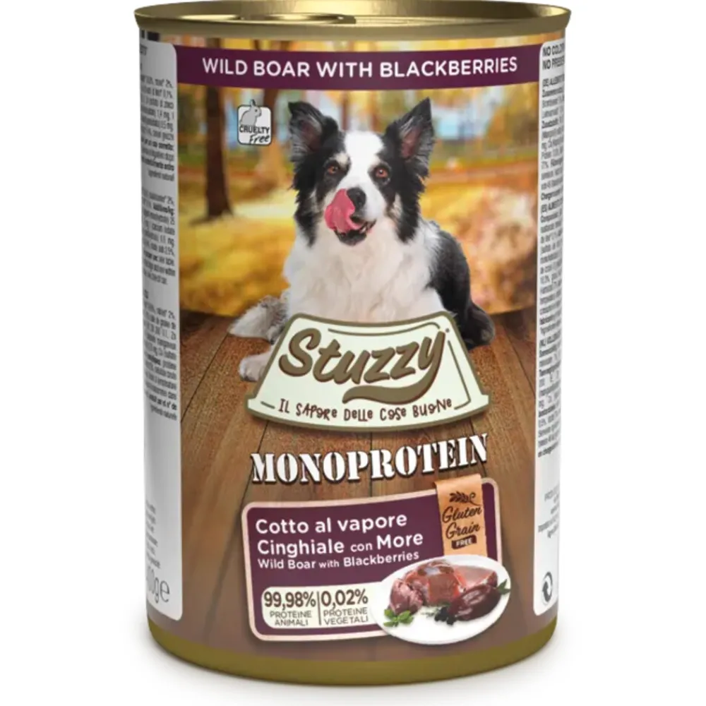 Hot Hondenvoer MonoProtein Zwijn 400 gr Hondenvoer